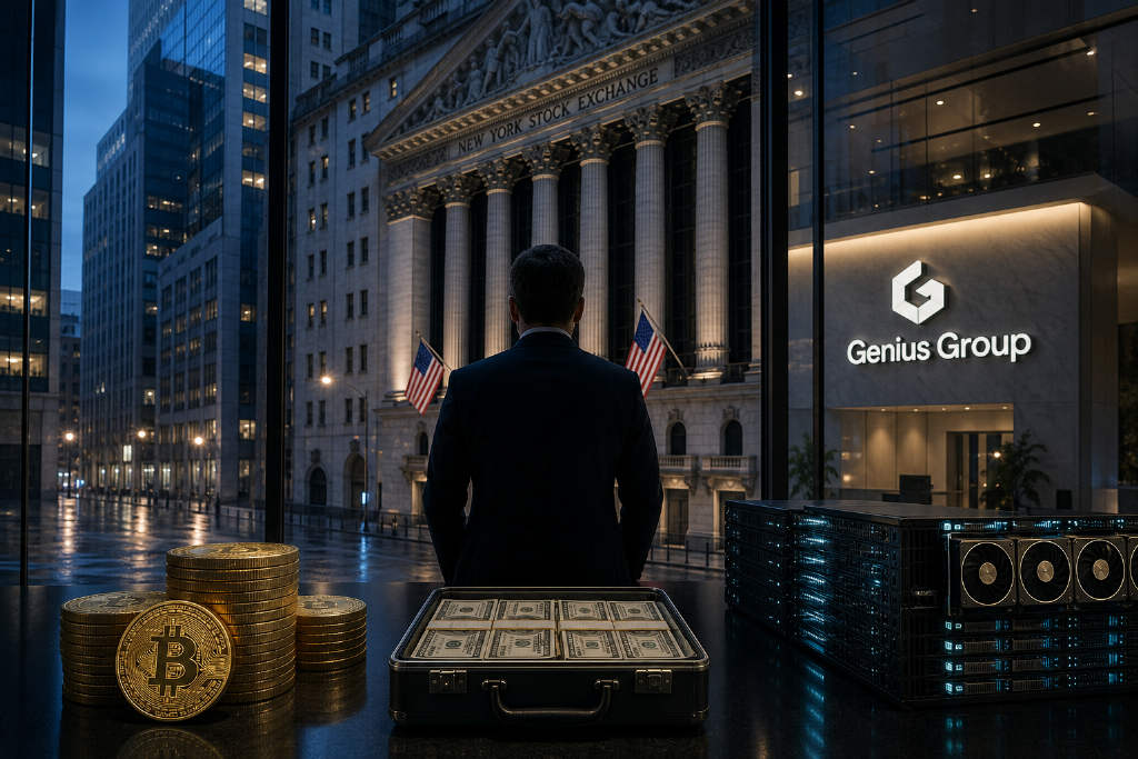 Genius Group 清仓比特币数月后提出 20 亿美元双储备目标