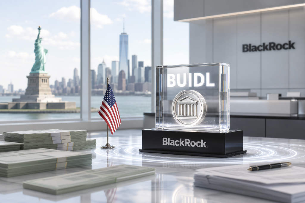 BlackRock 代币化国债基金 BUIDL 单日增值 5210 万美元