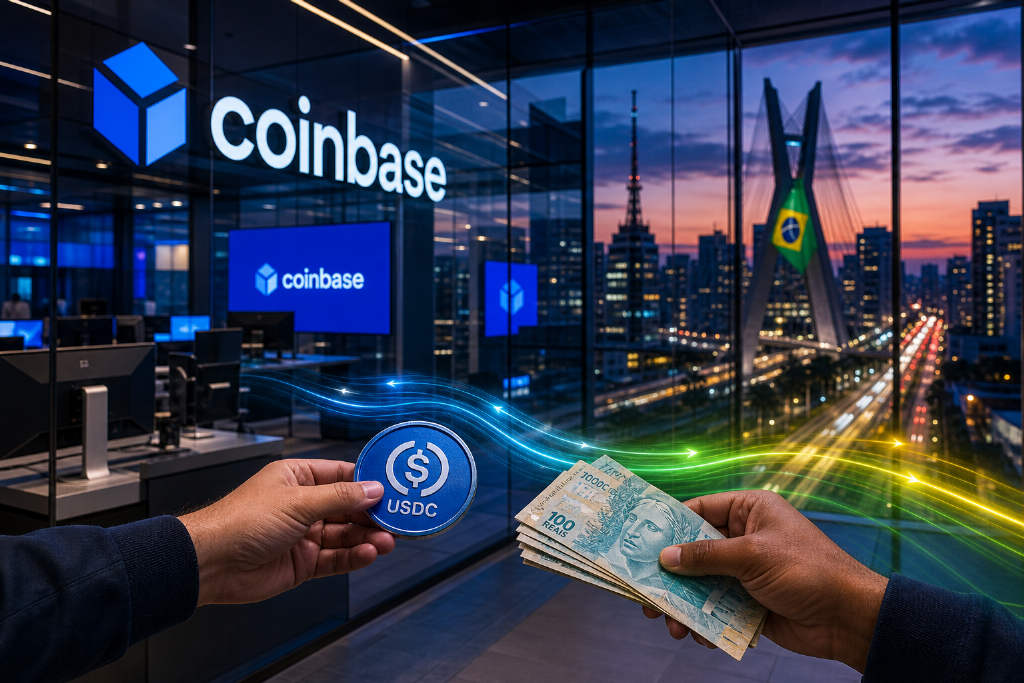 Coinbase 开放 USDC/BRL 交易对全模式交易