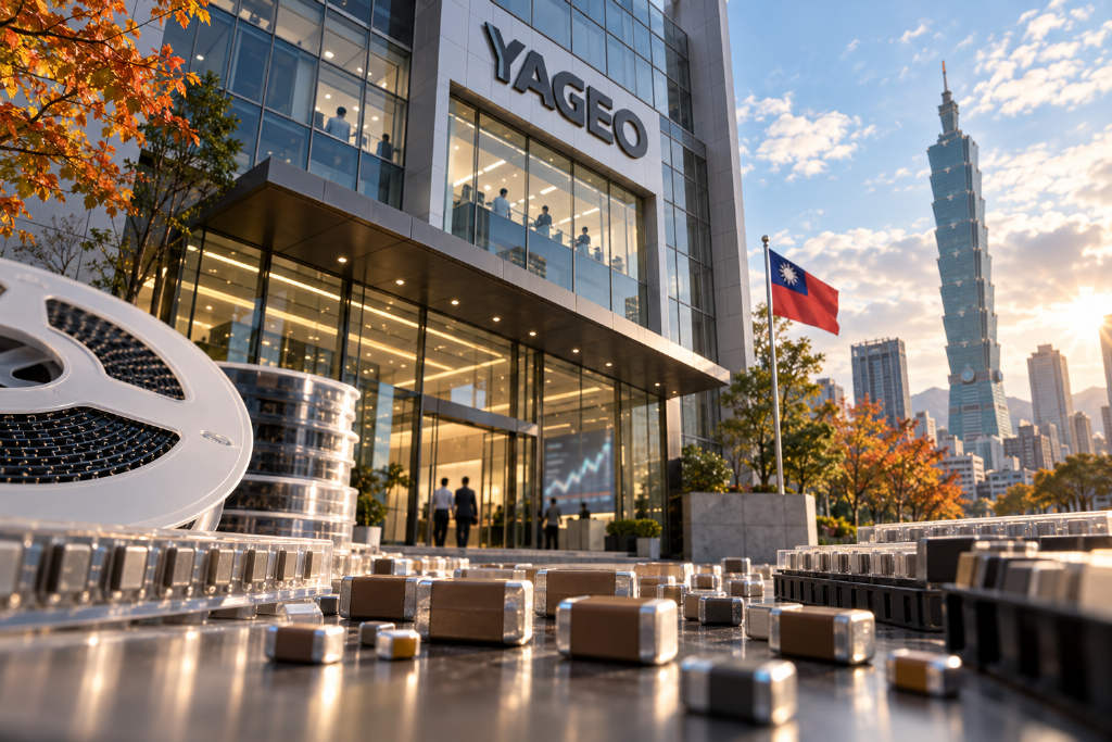 Yageo posts record September and Q3 revenue as shares rebound to 686