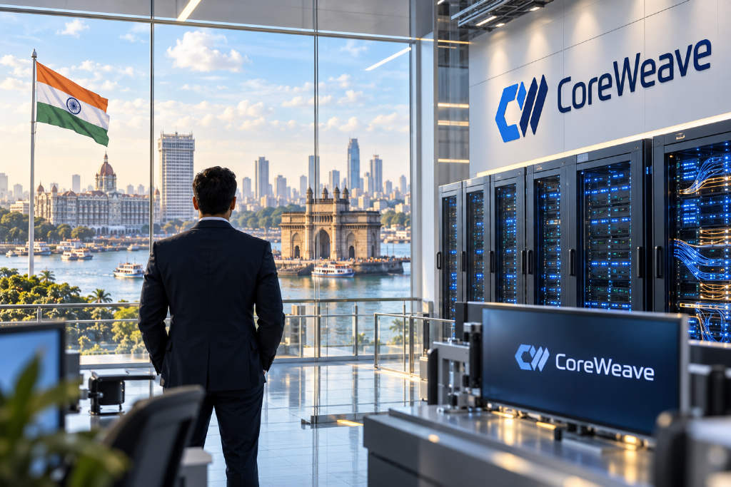 Coreweave宣布进入印度市场并扩展AI云平台