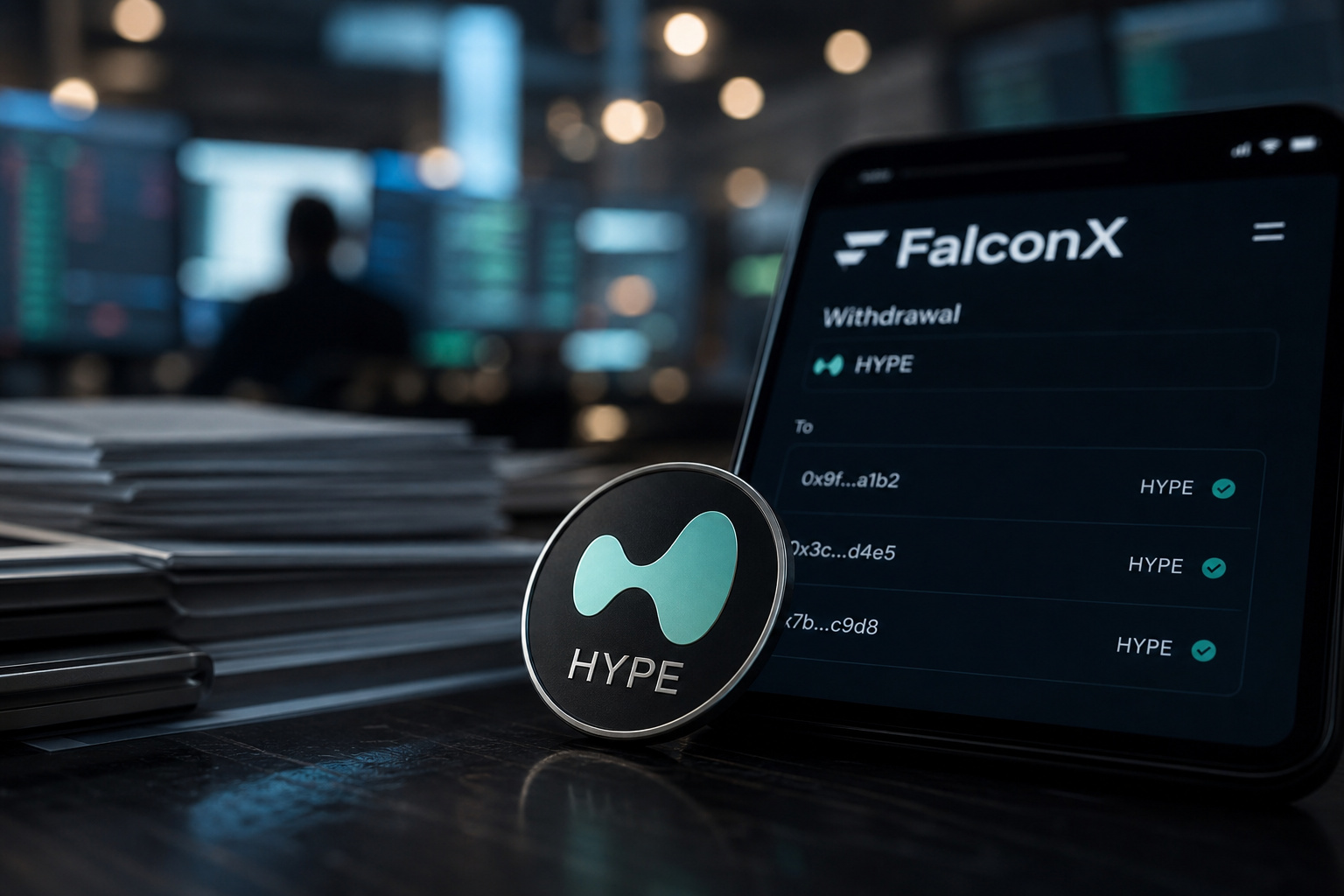 Lookonchain:3 个新钱包 5 天内提取 16.54 万枚 HYPE