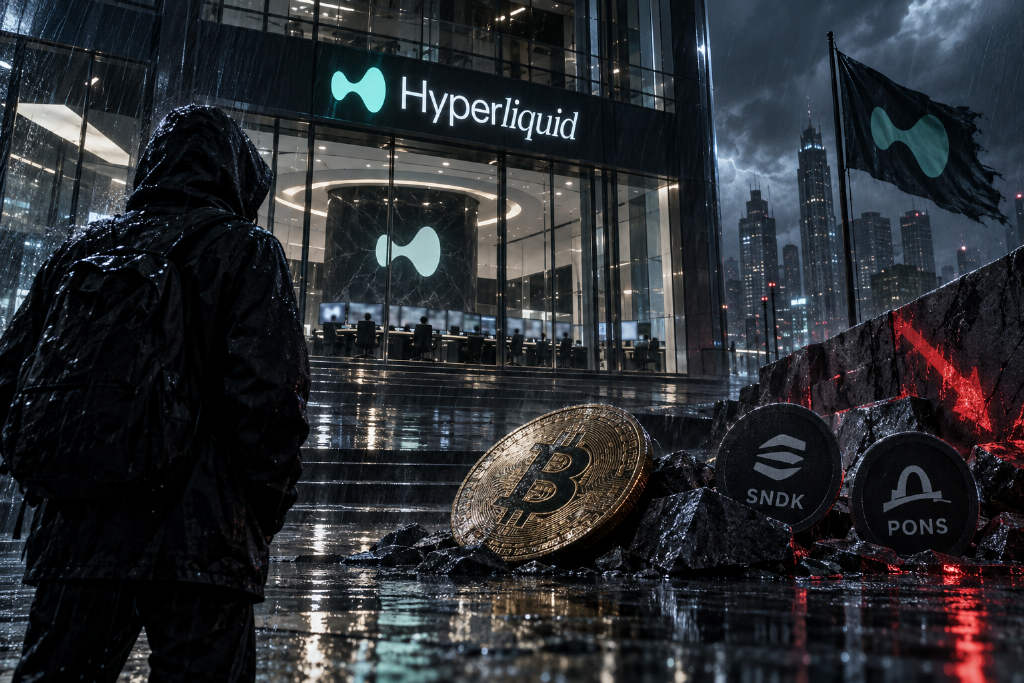 0xRay518 Adds to PONS and SNDK Shorts, Keeps $81.52 Million BTC Position