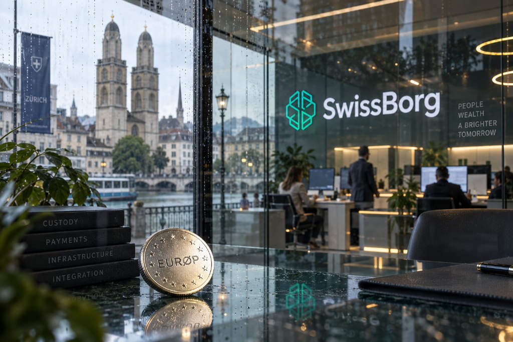 SwissBorg 加入 Eurøpe 联盟,支持欧元稳定币 EURØP