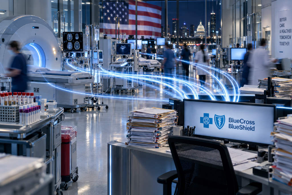 Blue Cross Blue Shield称医院用AI两年额外推高医疗支出9.42亿美元