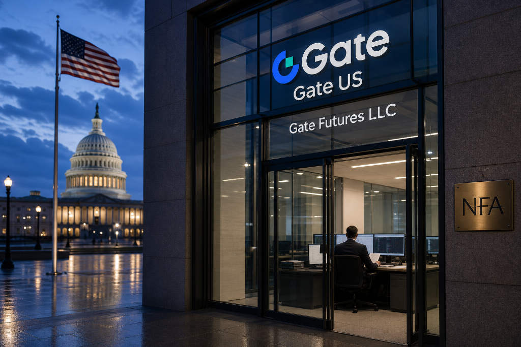 Gate 美国子公司完成 CFTC 独立介绍经纪商注册 正式加入 NFA