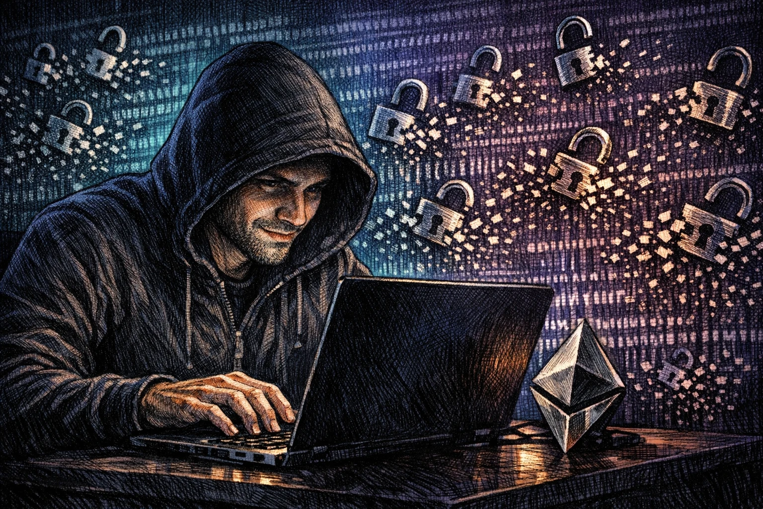 500 Dormant Ethereum Wallets Drained in 24 Hours: AI Cracking or Old Leaks?