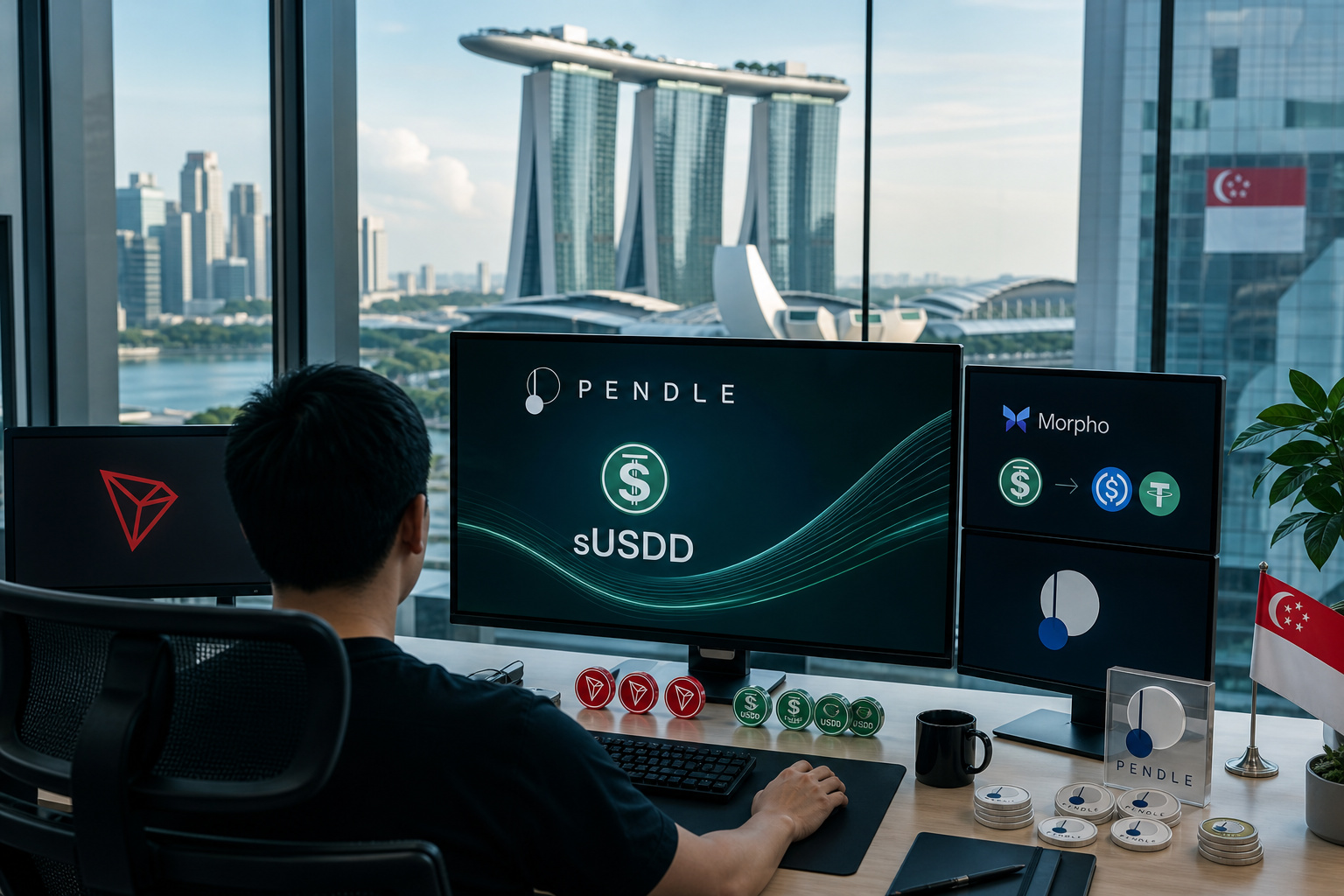 USDD向Pendle sUSDD市场追加TRX与USDD激励,活动持续至8月20日