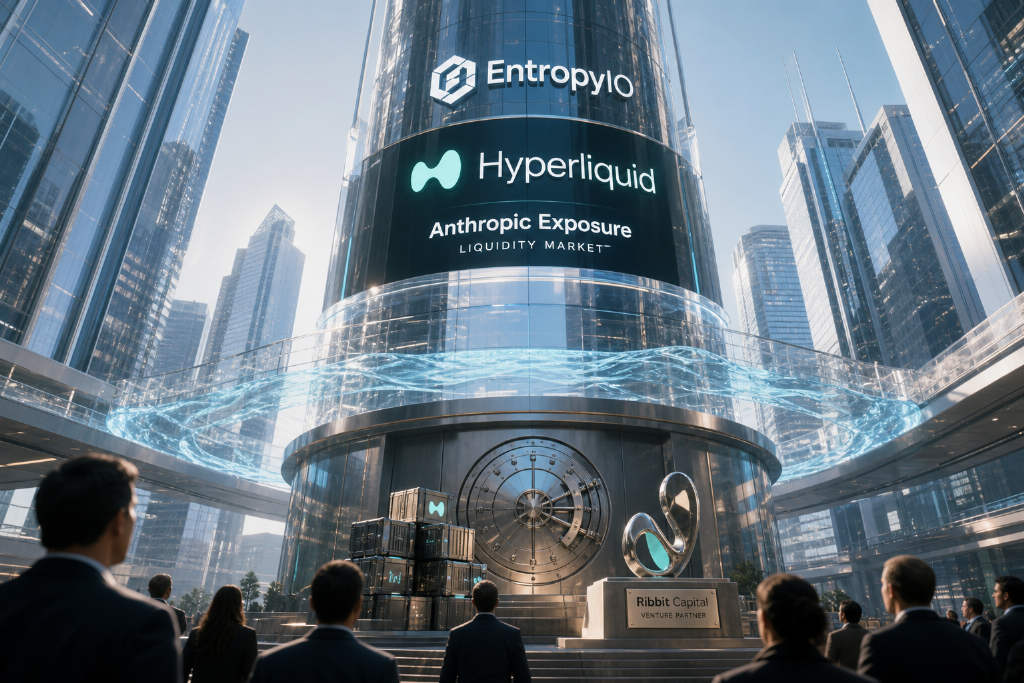 EntropyIO 推出 Anthropic 流动性交易市场并完成 1400 万美元融资