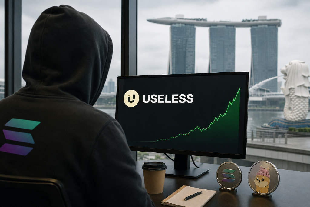USELESS市值突破1.9亿美元,24小时涨超58%
