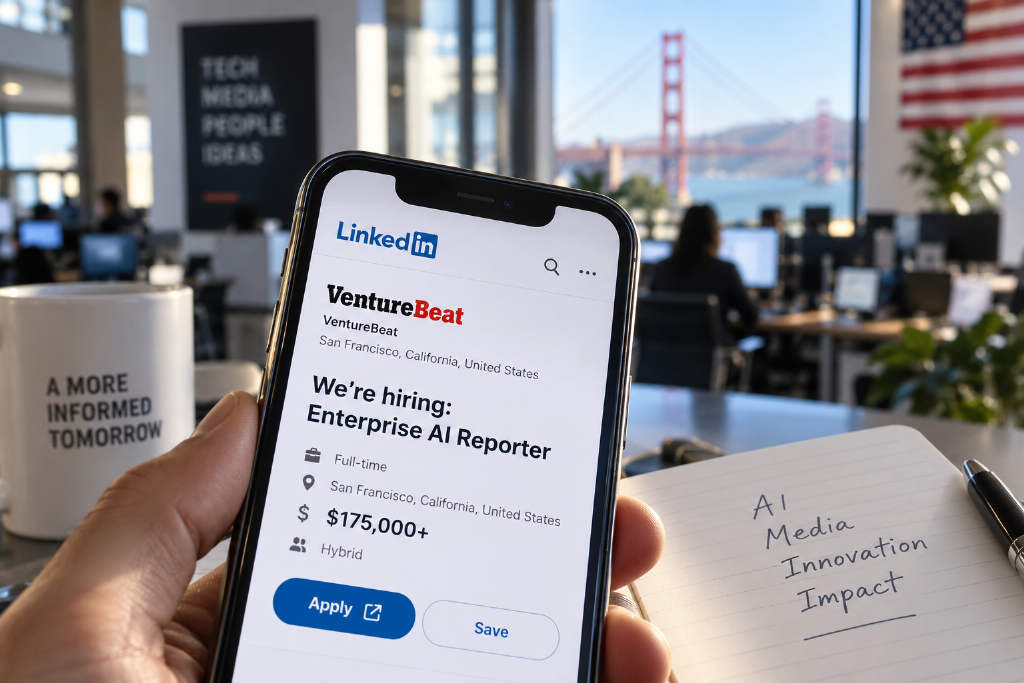 VentureBeat seeks senior enterprise AI correspondent with pay starting at $175,000