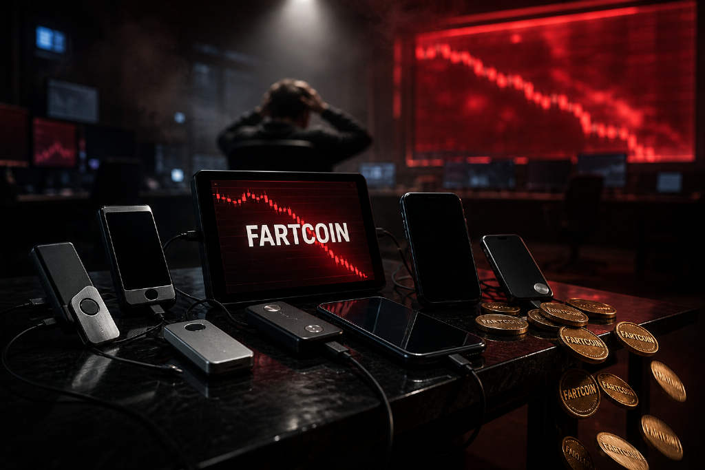 Lookonchain flags liquidation of 65.05 million FARTCOIN across seven wallets in five minutes