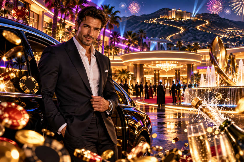 Viejas Casino: fixed location and documented straight-line distances