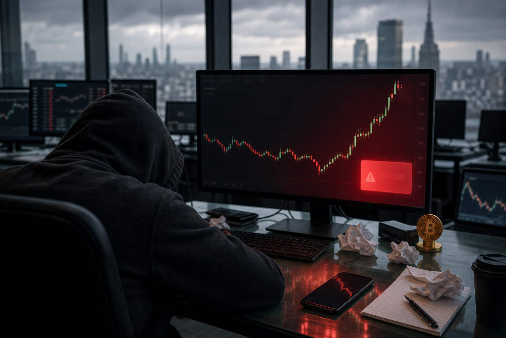 某巨鲸 20 倍杠杆做空 BTC 止损离场,近一月累计亏损约 525 万美元