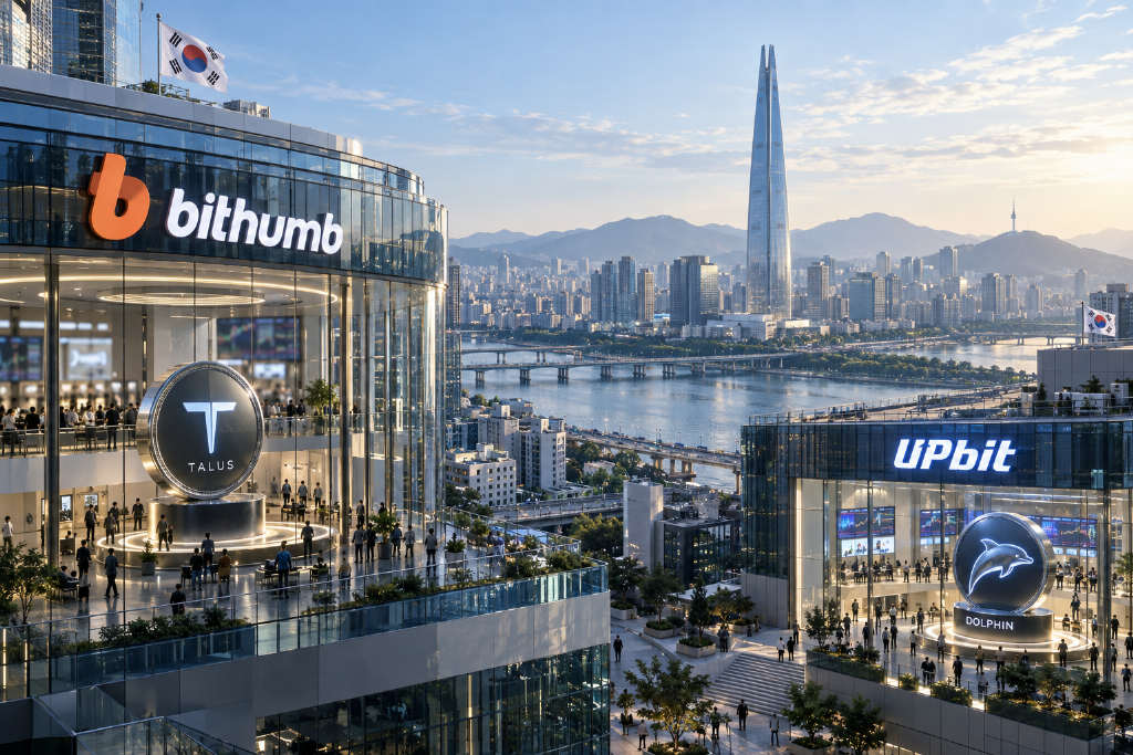 Bithumb 与 Upbit 上线 AI 代币,Talus 和 Dolphin 获交易支持