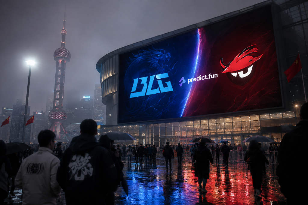 predict.fun预测LPL胜者组决赛:BLG击败AL概率77%