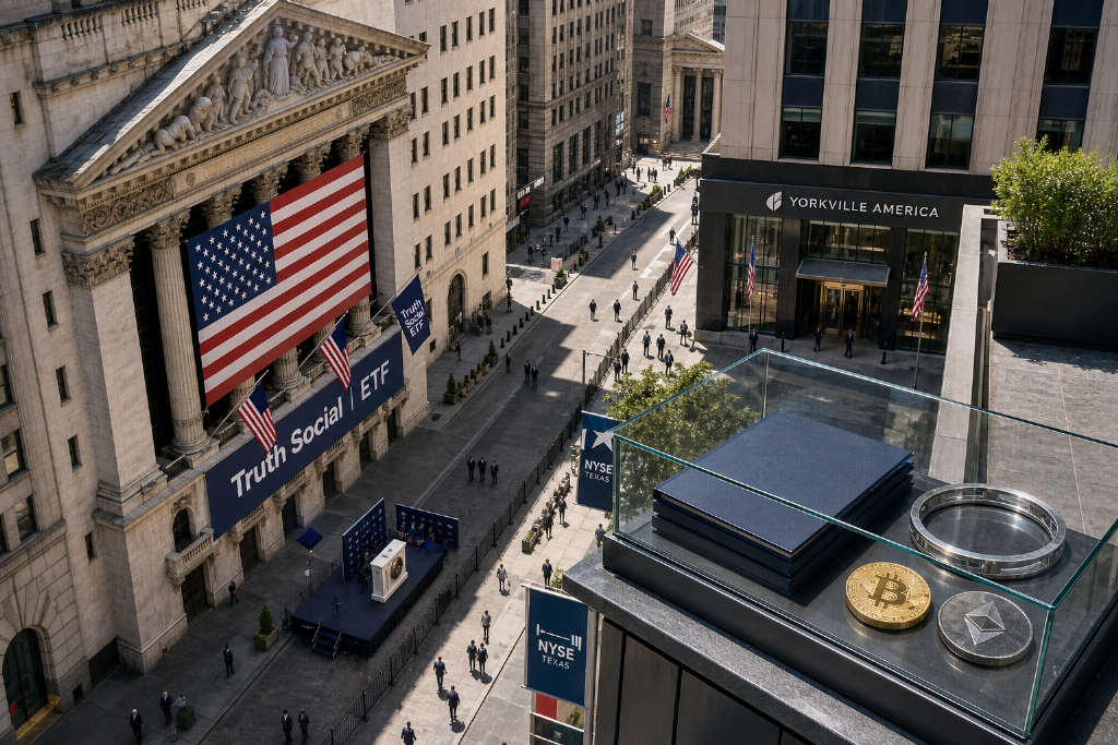 Yorkville拟推数字资产ETF并扩展Truth Social系产品线