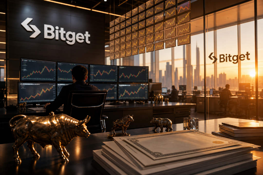 Bitget 8月TradFi永续交易量破千亿美元,支持295只股票标的