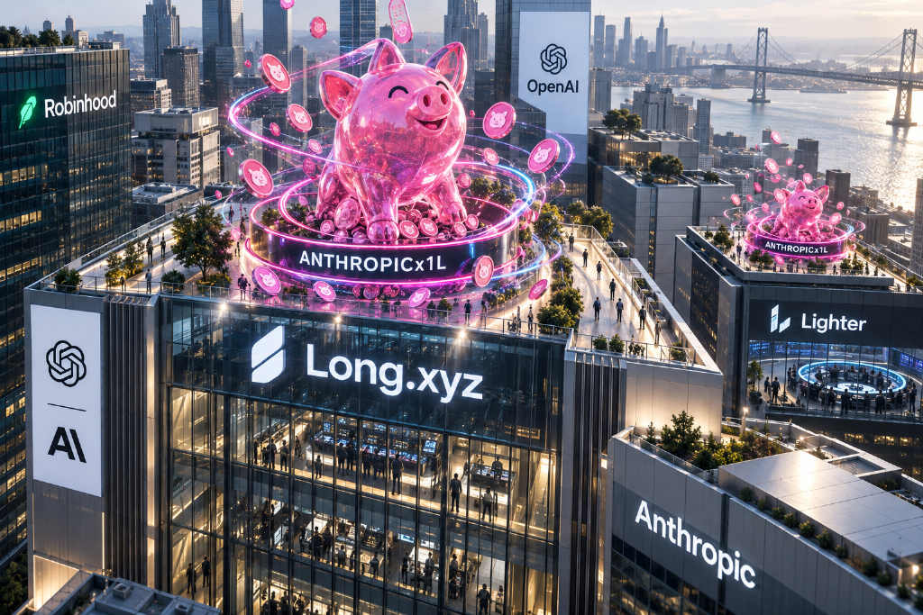 Anthropic pre-IPO 配对上线后,链上迷因币 ANTHROPIG 一度冲上 424.6 万美元