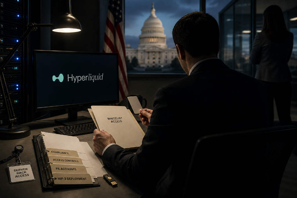 Hyperliquid寻求借HIP-3许可机制推进美国合规落地