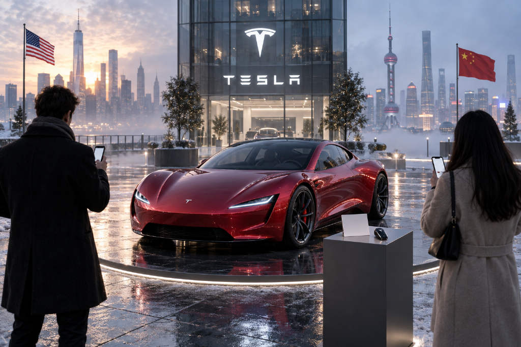 特斯拉中美官网开放 Roadster 预订,中国仅开放 Performance 版