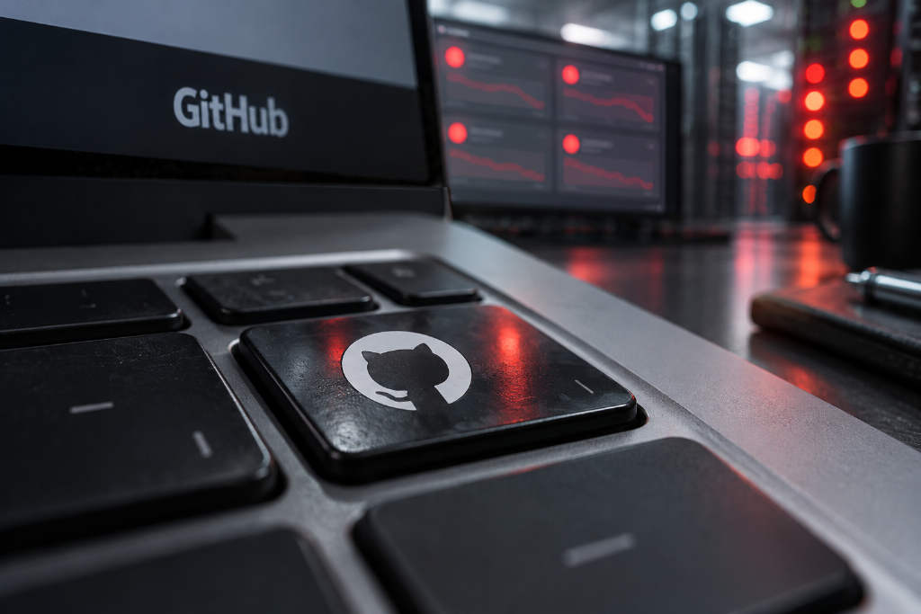 GitHub多项服务故障,API与协作系统错误率上升