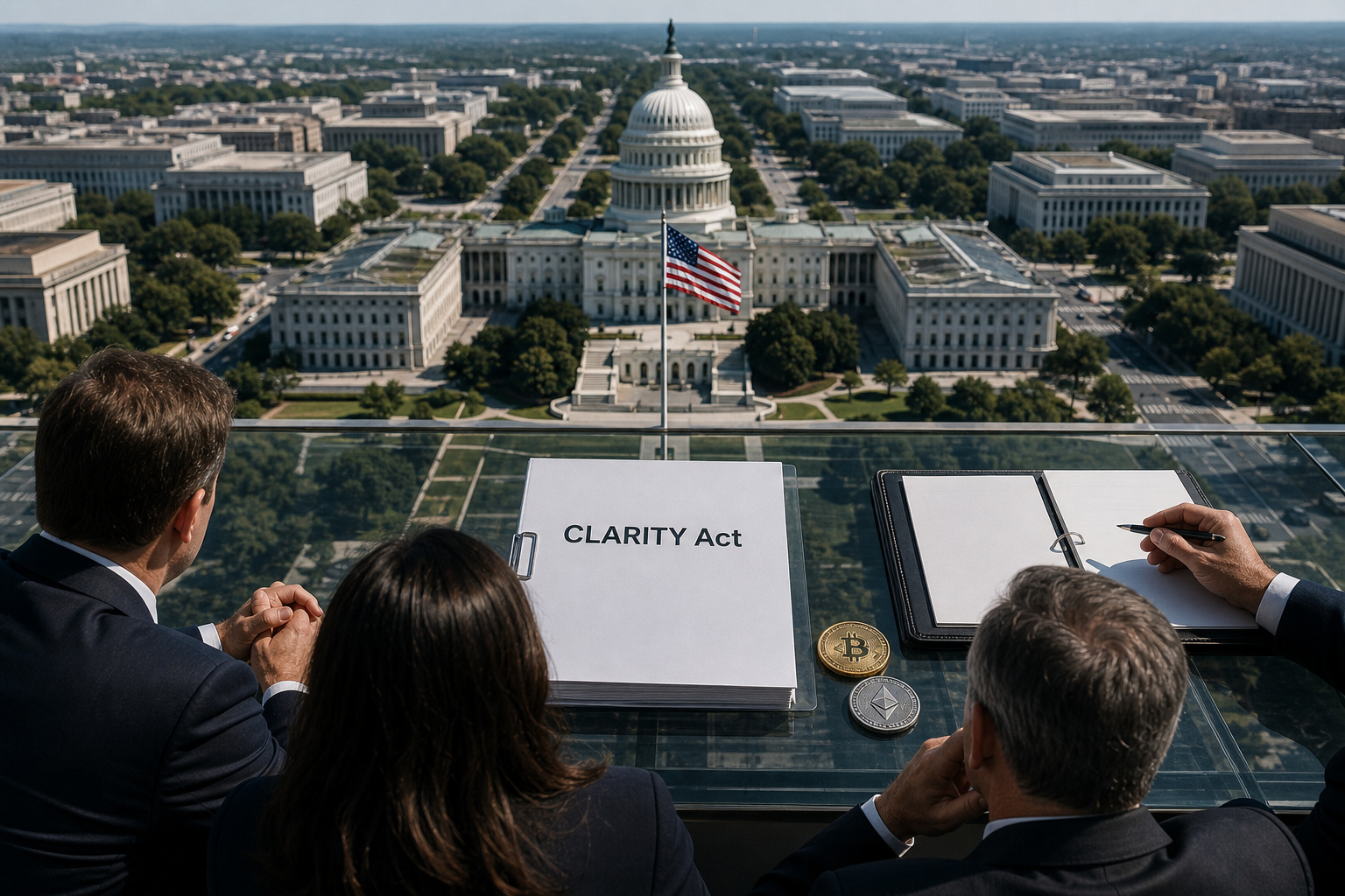 Patrick Witt: Administration Still Committed to CLARITY Act Passage in September
