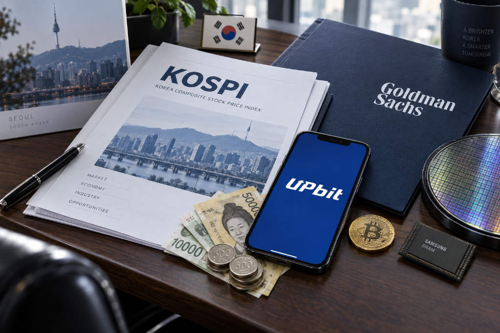 高盛:韩国散户资金流向加密市场,KOSPI后续上行更依赖机构与外资