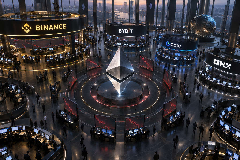 ETH 全网合约持仓 24 小时下降 7.53% 至 317.95 亿美元