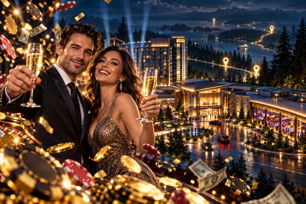 Silver Reef Casino Resort: Fixed Location and Straight-Line Distance Reference