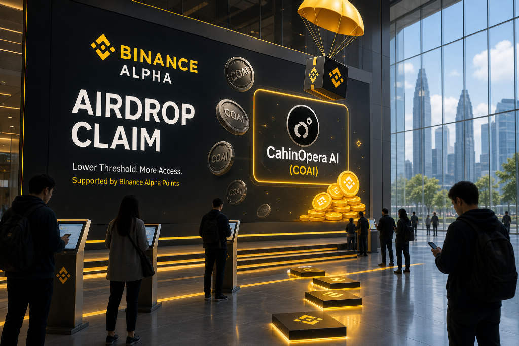 币安 Alpha 第三波 COAI 空投开放申领