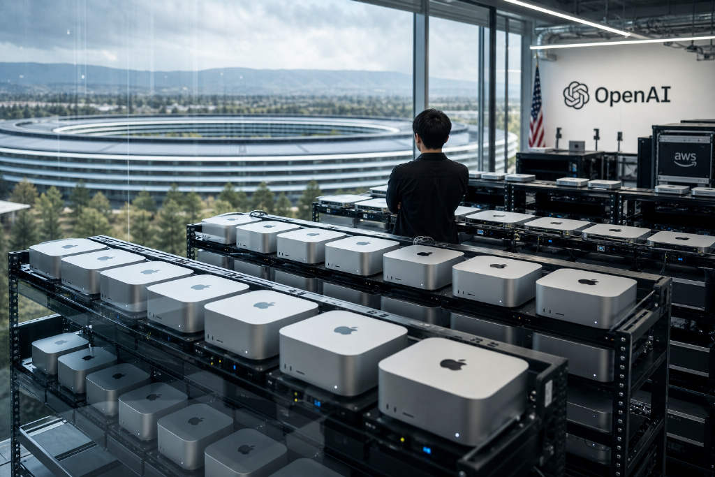 OpenAI采购数万台Mac强化AI训练 带来苹果Mac业务营收增长29%