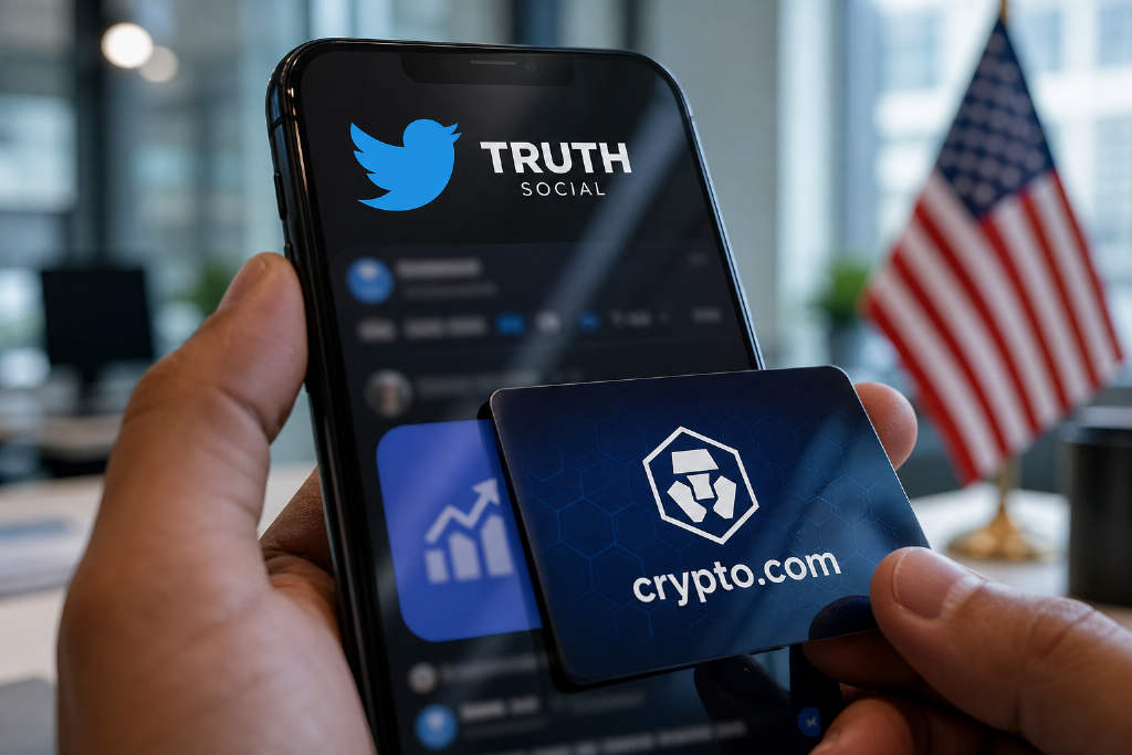 Trump Media放弃Truth Predict,转推Crypto.com预测市场产品