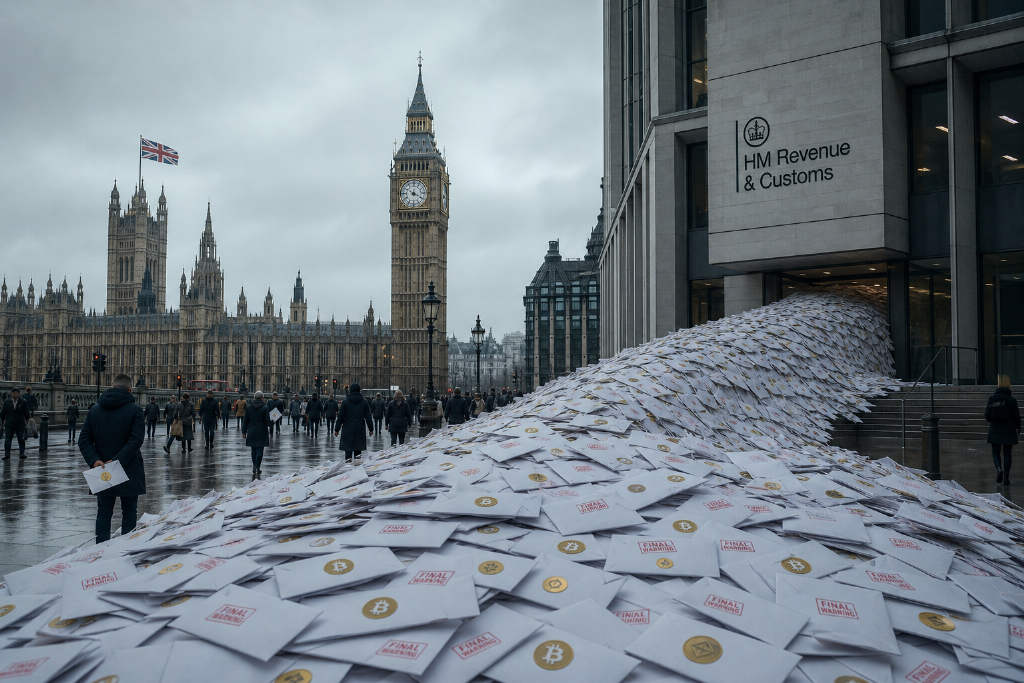 英国税务海关总署向加密持有者发出约 8.1 万封警告信
