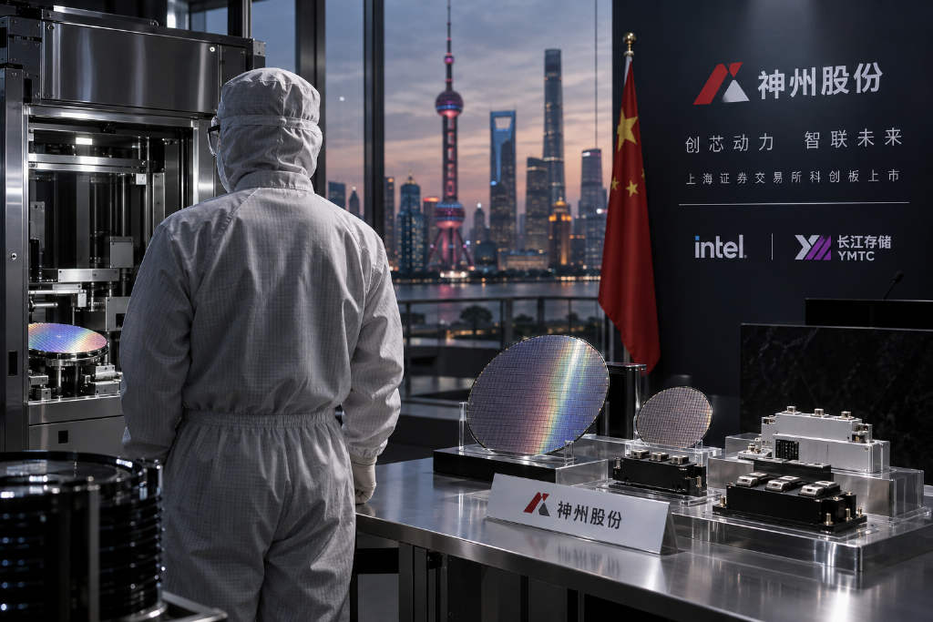 神州股份更新科创板招股书:拟募资25.2亿元,英特尔与长存现身股东名单