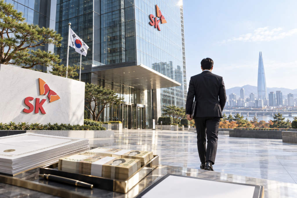 SK Group Chairman Chey Tae-won to Sell $944 Billion Won in Shares, Matching Divorce Property Ruling