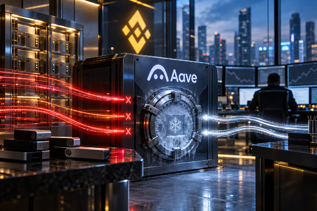 Aave临时冻结V3和V4全部DAO市场,称合约未受影响
