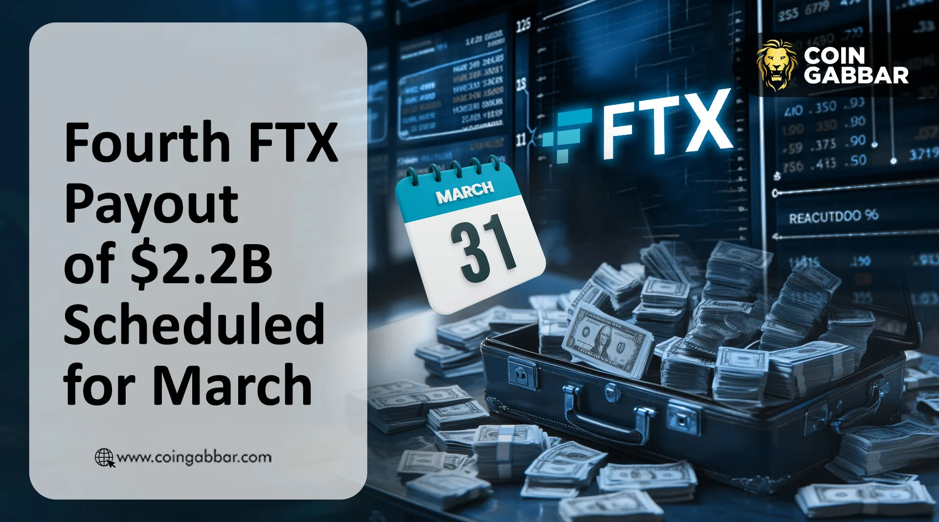 FTX Confirms $2.2 Billion Fourth Payout for March 31, 2026