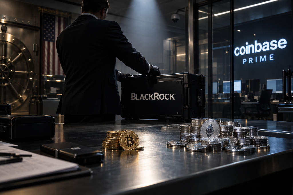 Onchain Lens:BlackRock 自 Coinbase Prime 提取 1698.44 枚 BTC 和 1.17 万枚 ETH