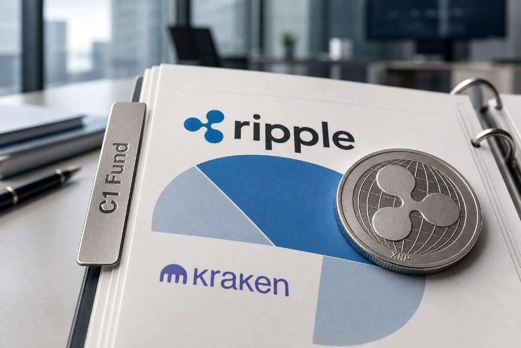 C1 Fund二季度持仓:Ripple超越Kraken成最大重仓
