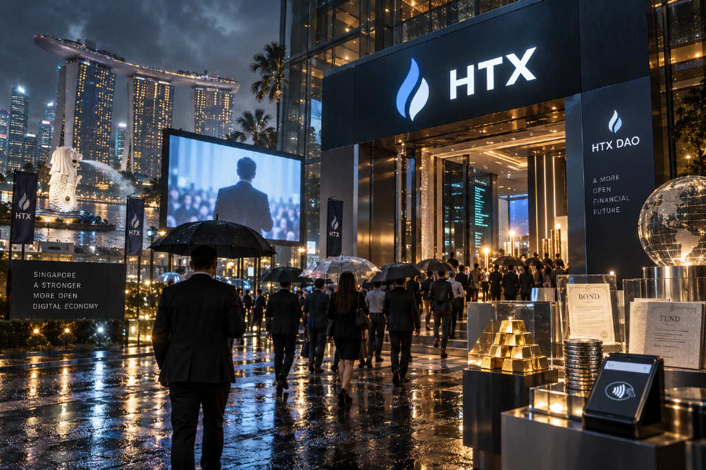 Justin Sun says AI and digital finance are converging as HTX DAO holds Future Night in Singapore