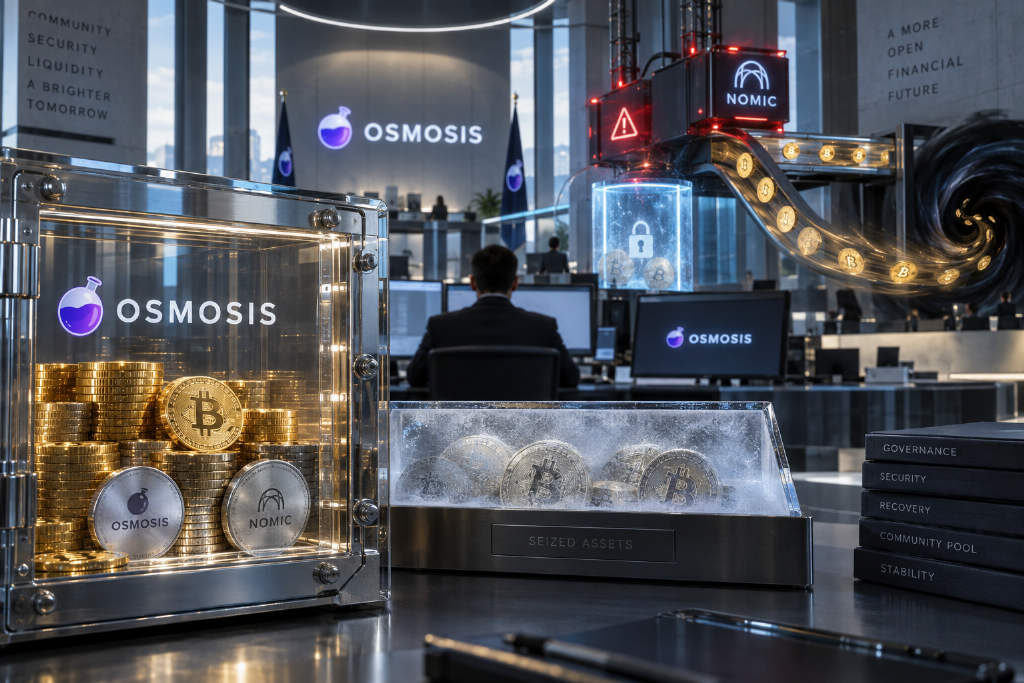 Osmosis 社区提案拟动用社区池并没收资产恢复 allBTC 锚定