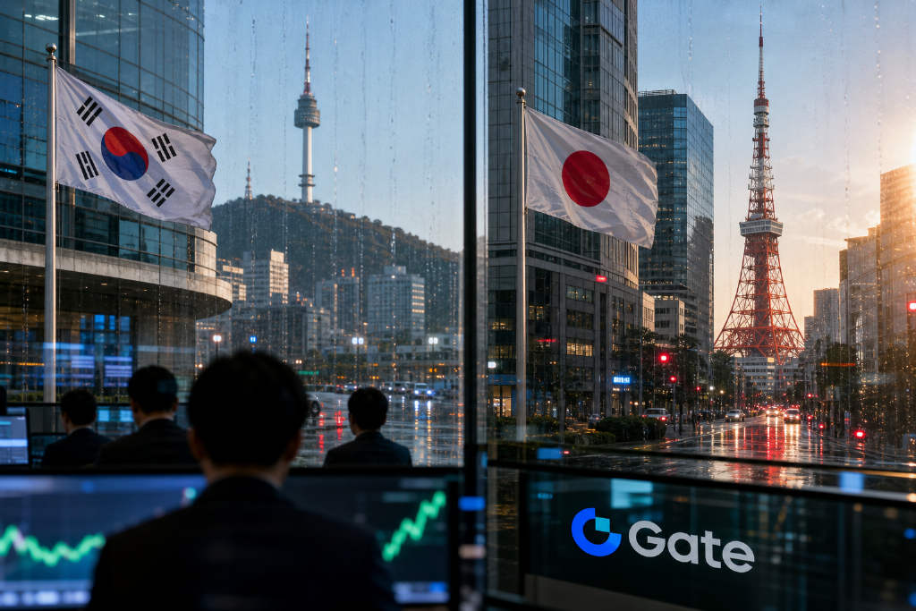 日韩股市收盘走高,韩国 KOSPI 涨 0.97%