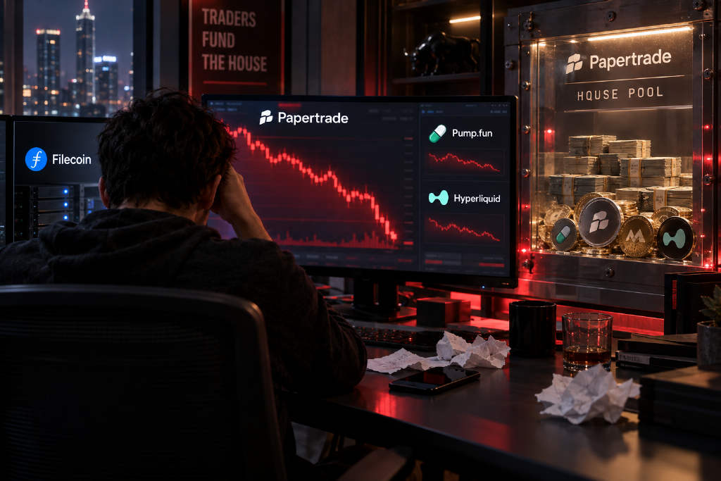 Papertrade 上线两天后交易者亏损达 3240 万美元