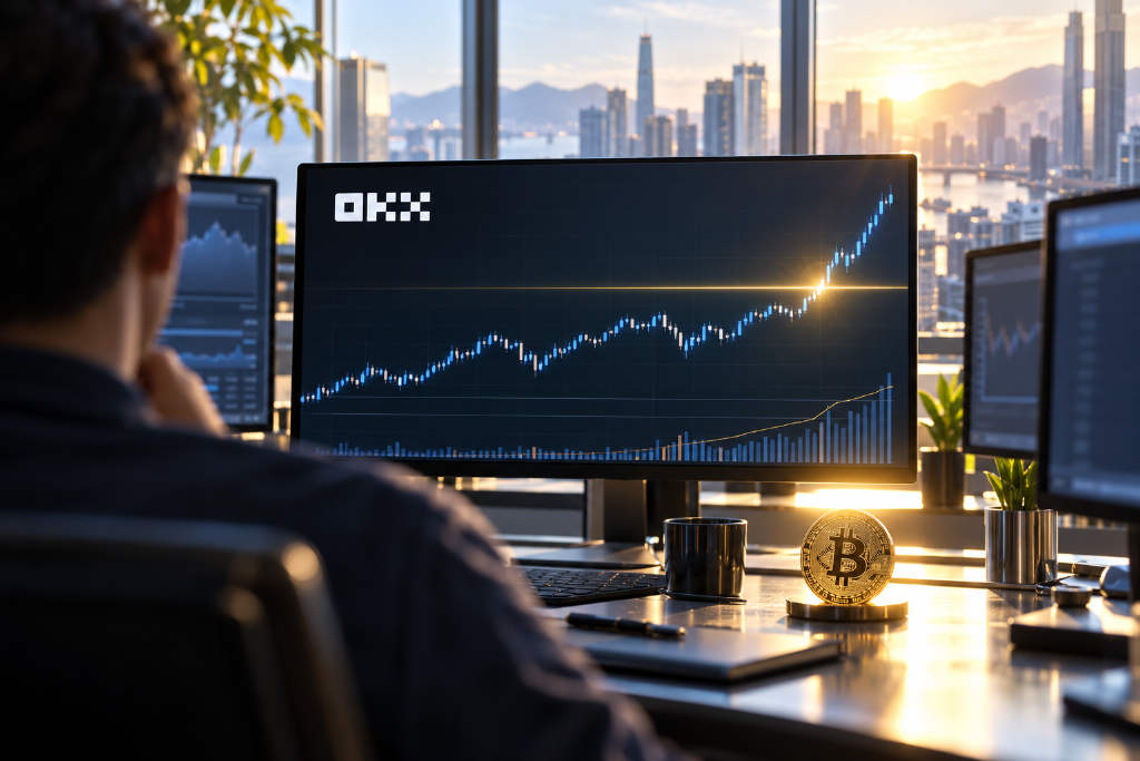 BTC突破 84000 USDT,OKX 行情显示 24 小时涨 1.29%