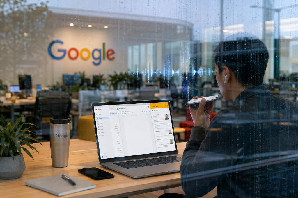 谷歌为 Gmail、Docs 和 Keep 加入 AI 语音操作