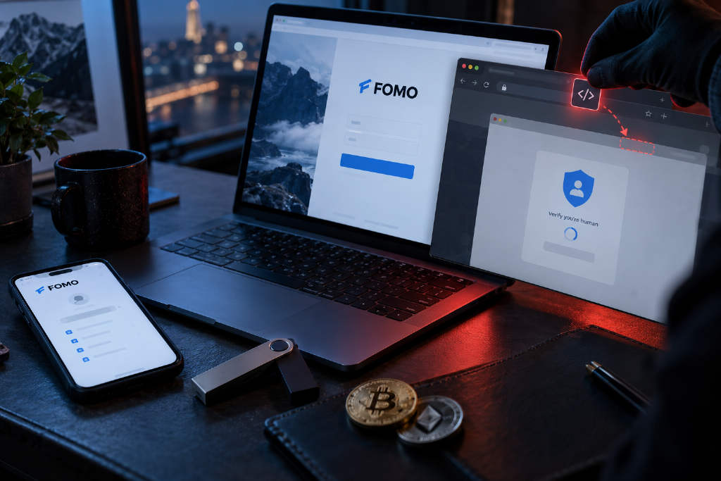 慢雾余弦提示 FOMO 网页端出现书签钓鱼攻击