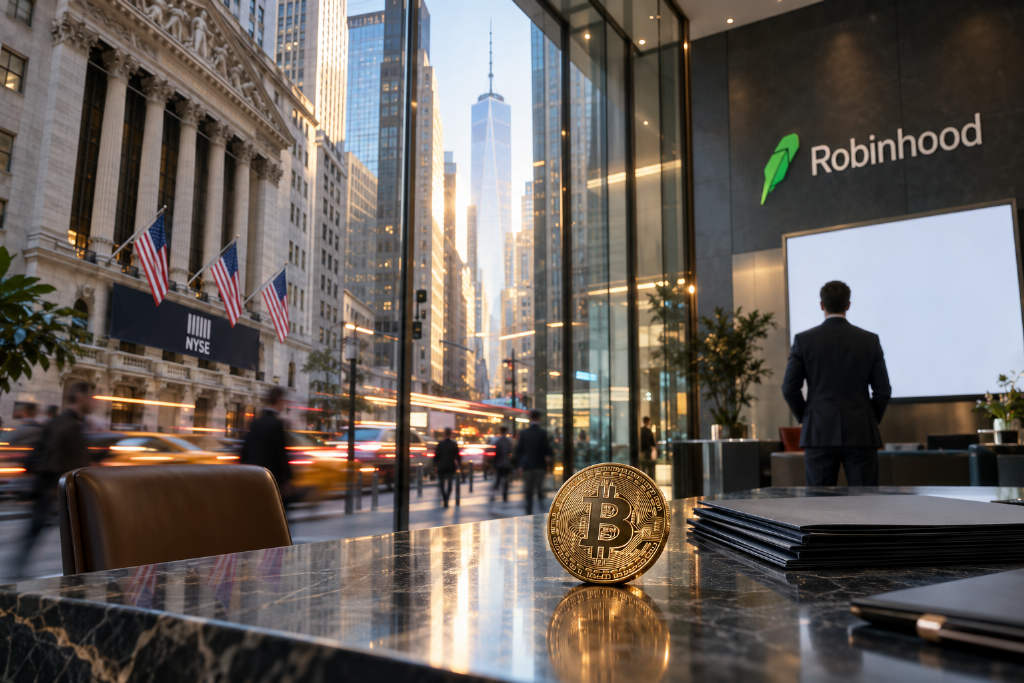 Robinhood将 2500 万美元比特币纳入公司资产负债表