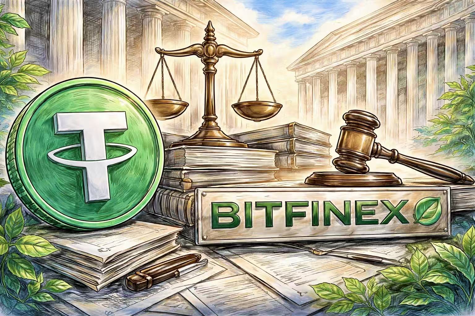 纽交所批准Tether与Bitfinex集体诉讼:USDT操纵指控进入千亿美元索赔阶段