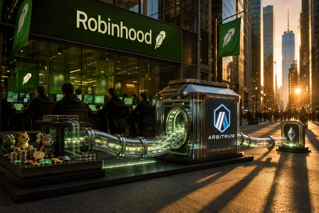 Robinhood Chain 近 7 日收入 2245 万美元,以太坊结算费仅 3550 美元